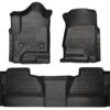 HUSKY LINERS 15-   GM 2500HD Crew Cab Floor Liners Black 98231