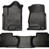 HUSKY LINERS 15-   GM 2500HD Dbl Cab Floor Liners Black 98241