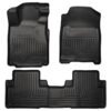 HUSKY LINERS 10-14 Mustang Front/2nd Seat Floor Liners Black 98371
