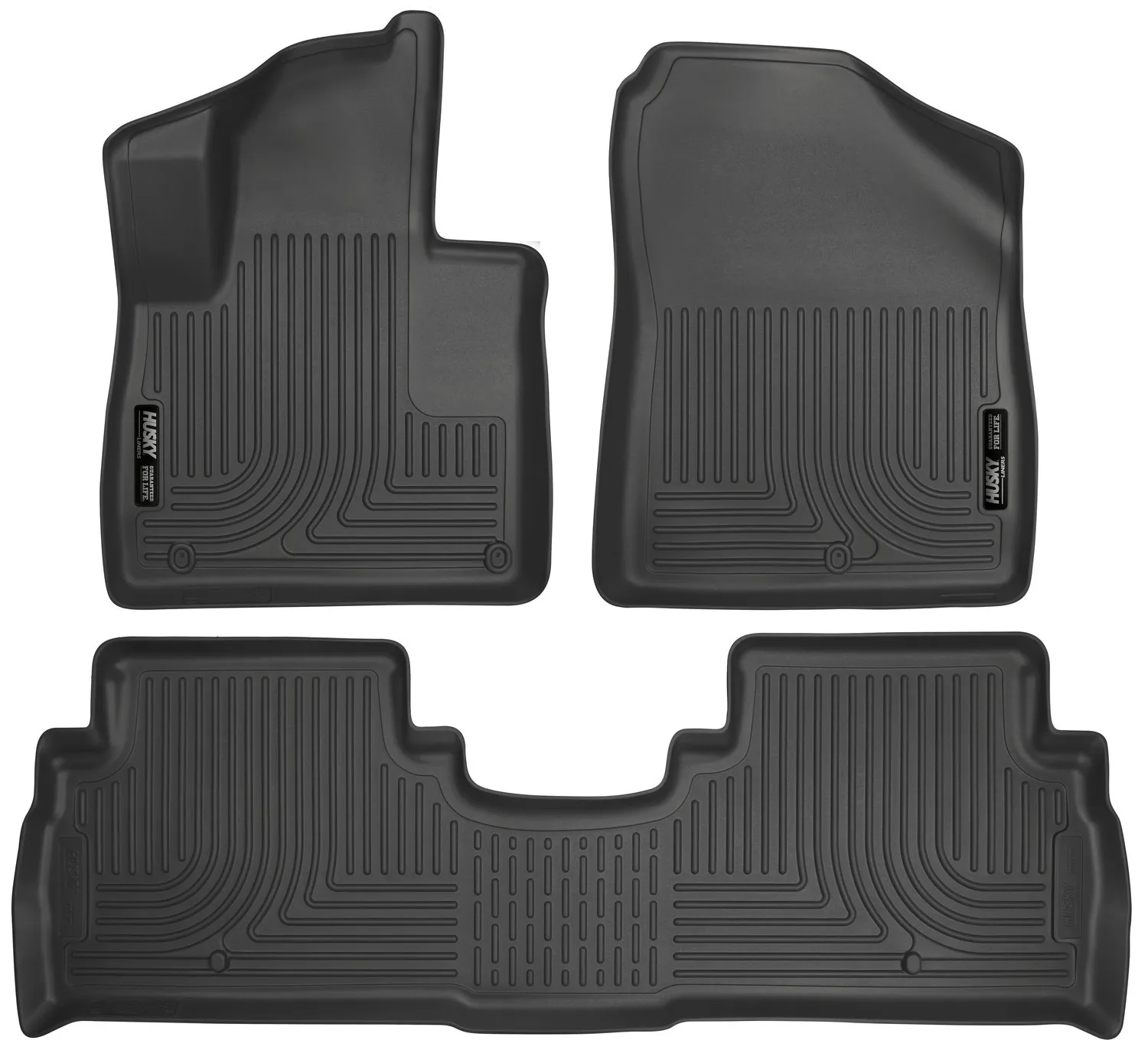 HUSKY LINERS Front & 2nd Seat Floor L iners 98691