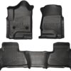 HUSKY LINERS 15-   Suburban Floor Liners Black 99211