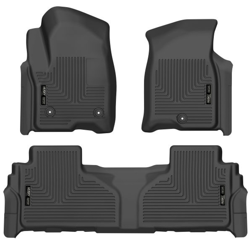 HUSKY LINERS 21- Chevy Tahoe Floor Liner Front/2nd Row Blk 99241