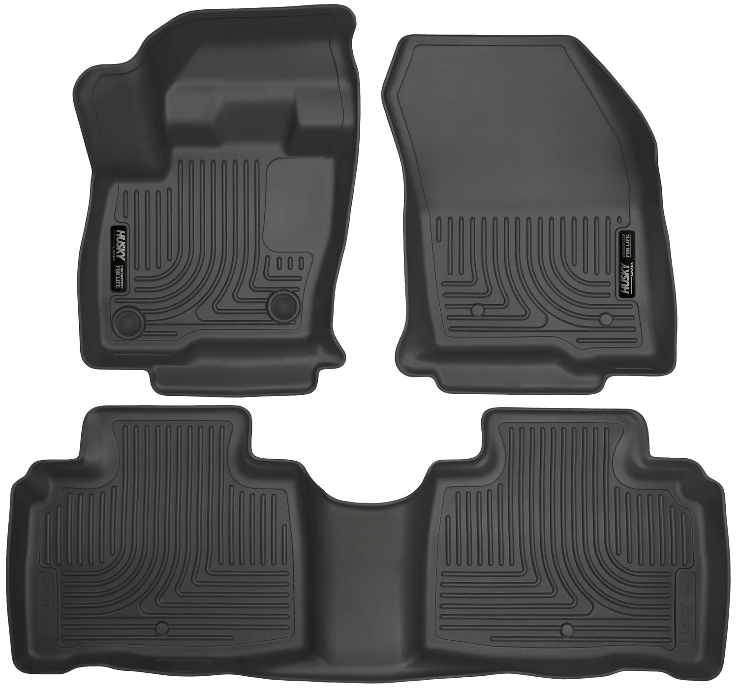 HUSKY LINERS Front & 2nd Seat Floor L iners 99311