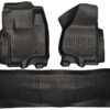 HUSKY LINERS Front & 2nd Seat Floor Liners Black 99711