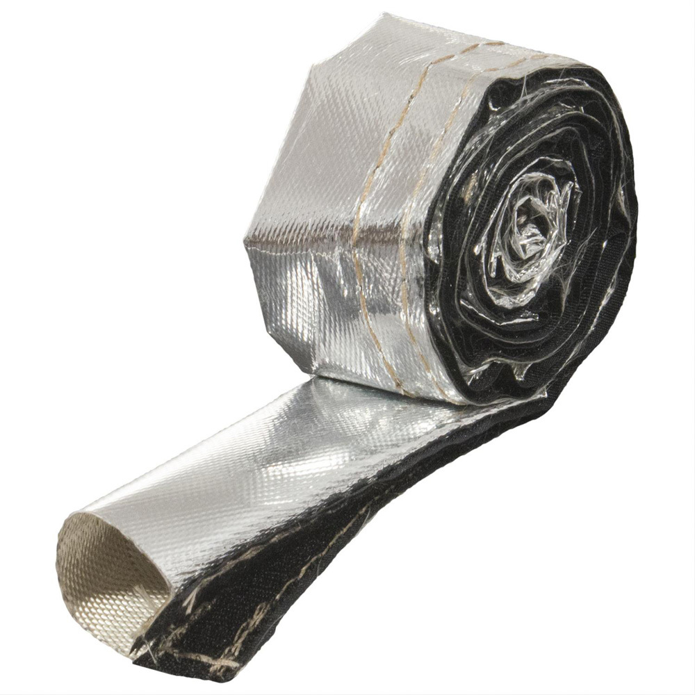 HEATSHIELD PRODUCTS Thermaflect Sleeve 1/2 i n id x 3 ft hook & loop 274012