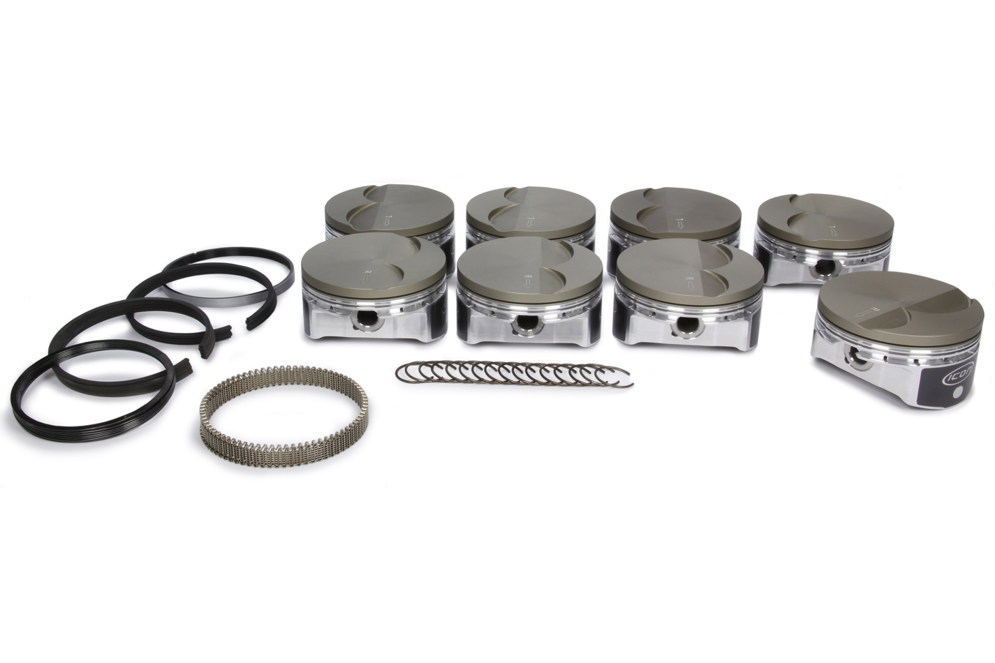 ICON PISTONS LS 6.0L/6.2L FT Forged Piston/Ring Set 4.005 IC531CAKTS.005