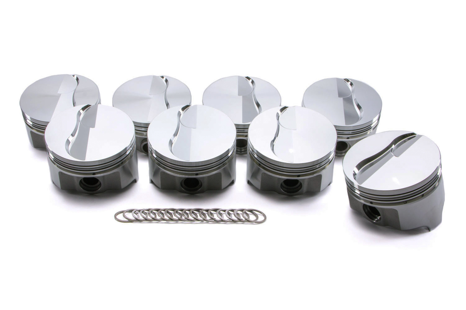 ICON PISTONS Ford 390 FE Forged F/T Piston Set 4.080 -5cc IC578C.030