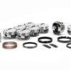 ICON PISTONS SBF FT Forged Piston Set 4.030 Bore -5.3cc IC720.030
