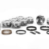 ICON PISTONS SBF Dished Forged Piston Set 4.030 Bore -12.6cc IC725.030