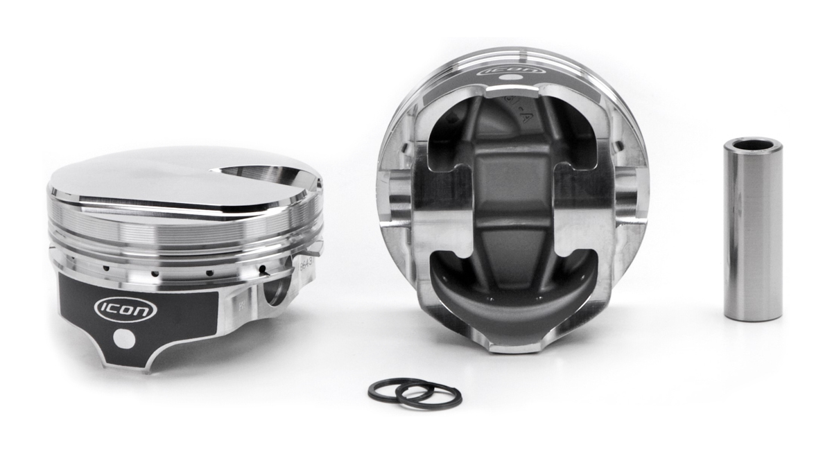 ICON PISTONS BBC Domed Piston Set 4.310 Bore +12cc IC787.060
