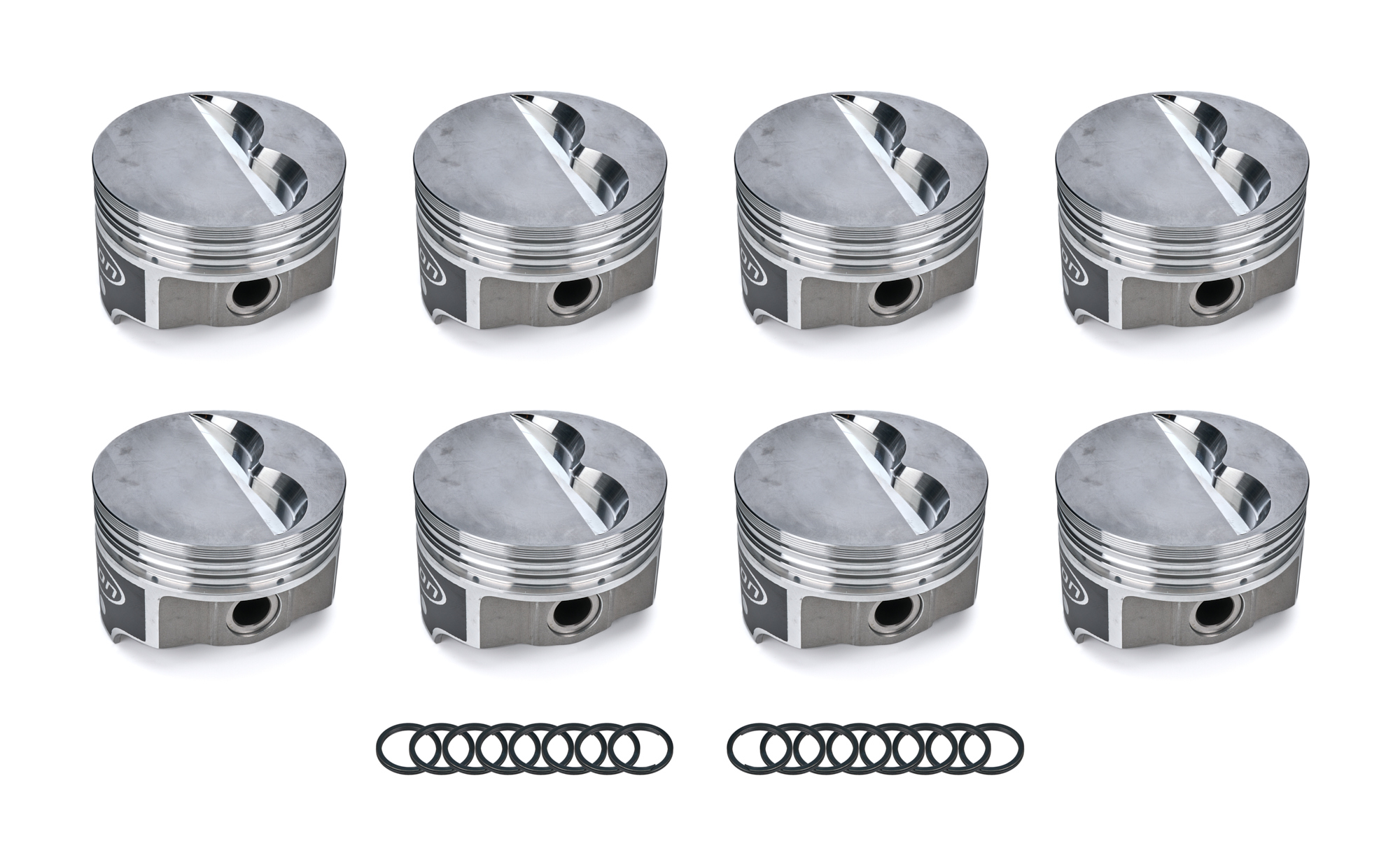 ICON PISTONS SBC Forged F/T Piston Set 4.030 Bore -4.90cc IC792.030