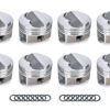 ICON PISTONS SBC Forged Domed Piston Set 4.040 Bore +6.26cc IC793.040