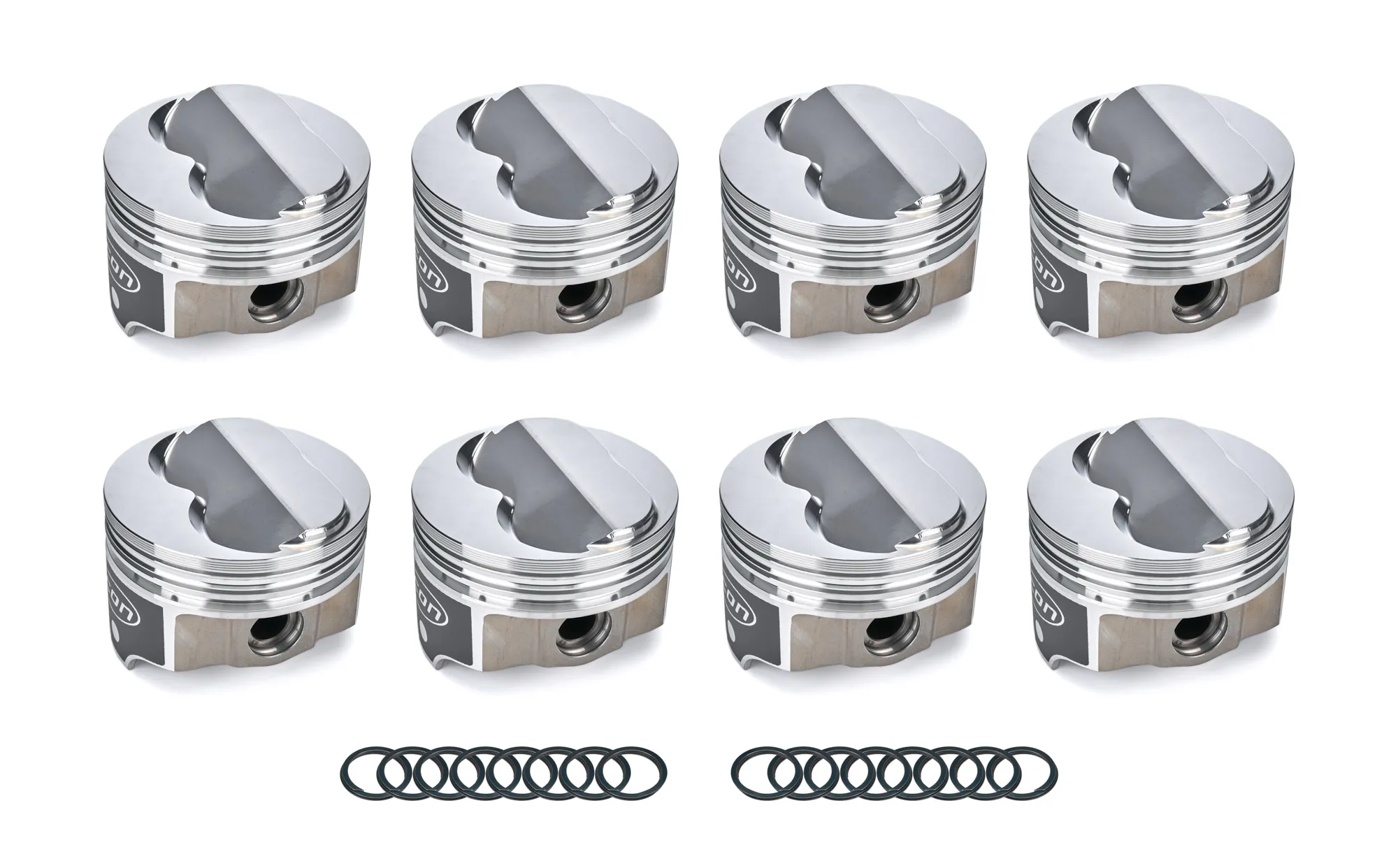 ICON PISTONS SBC Forged Domed Piston Set 4.040 Bore +6.26cc IC793.040