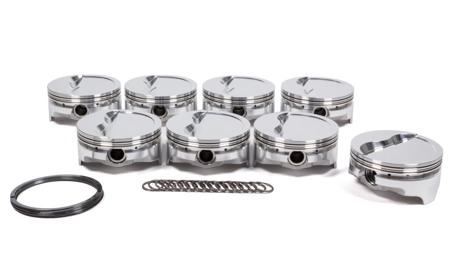 ICON PISTONS SBC Forged Dished Piston Set 4.125 Bore -15.2cc IC851.STD