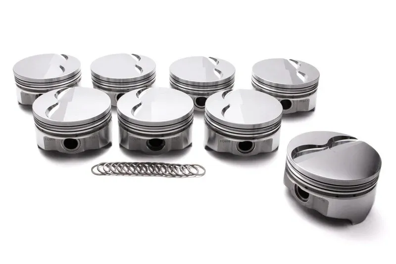 ICON PISTONS Pontiac V8 Dished Piston Set 4.160 Bore -14cc IC891.040