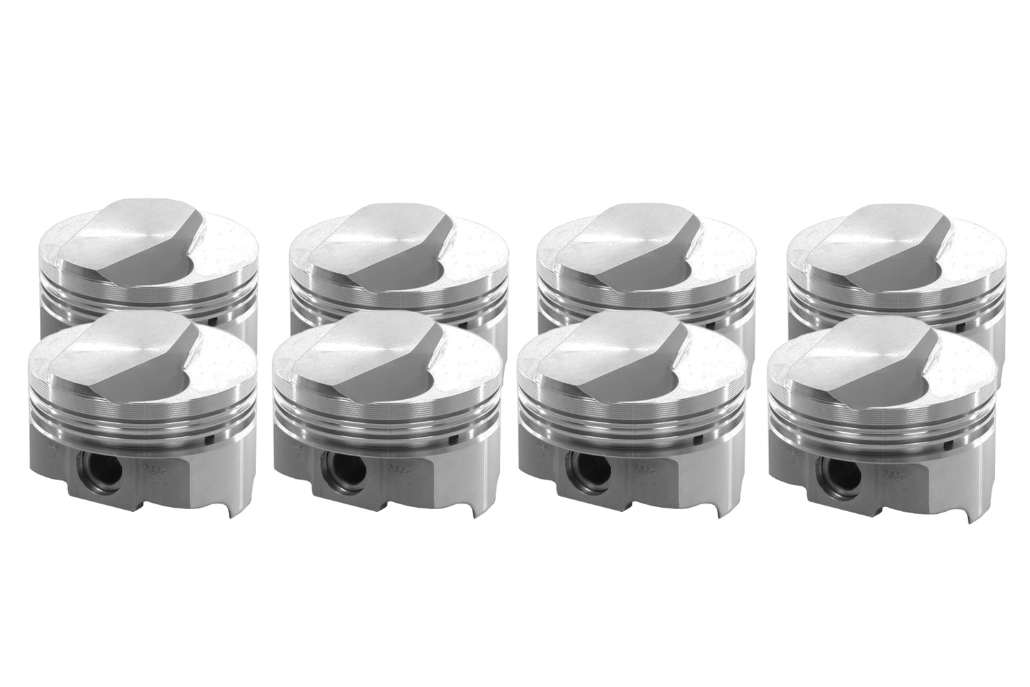 ICON PISTONS BBC FHR Domed Piston Set 4.310 Bore -18.3cc IC9919.060