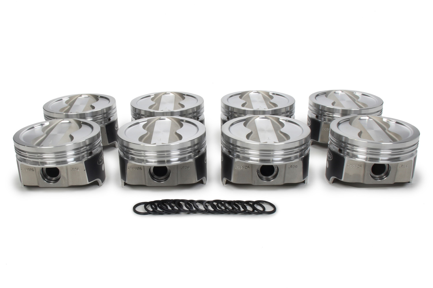 ICON PISTONS SBC Dish FHR Piston Set 4.060 Bore -18cc IC9926.060