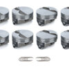ICON PISTONS GM LS FT Piston Set 4.030 Bore -3.3cc IC9992C.030