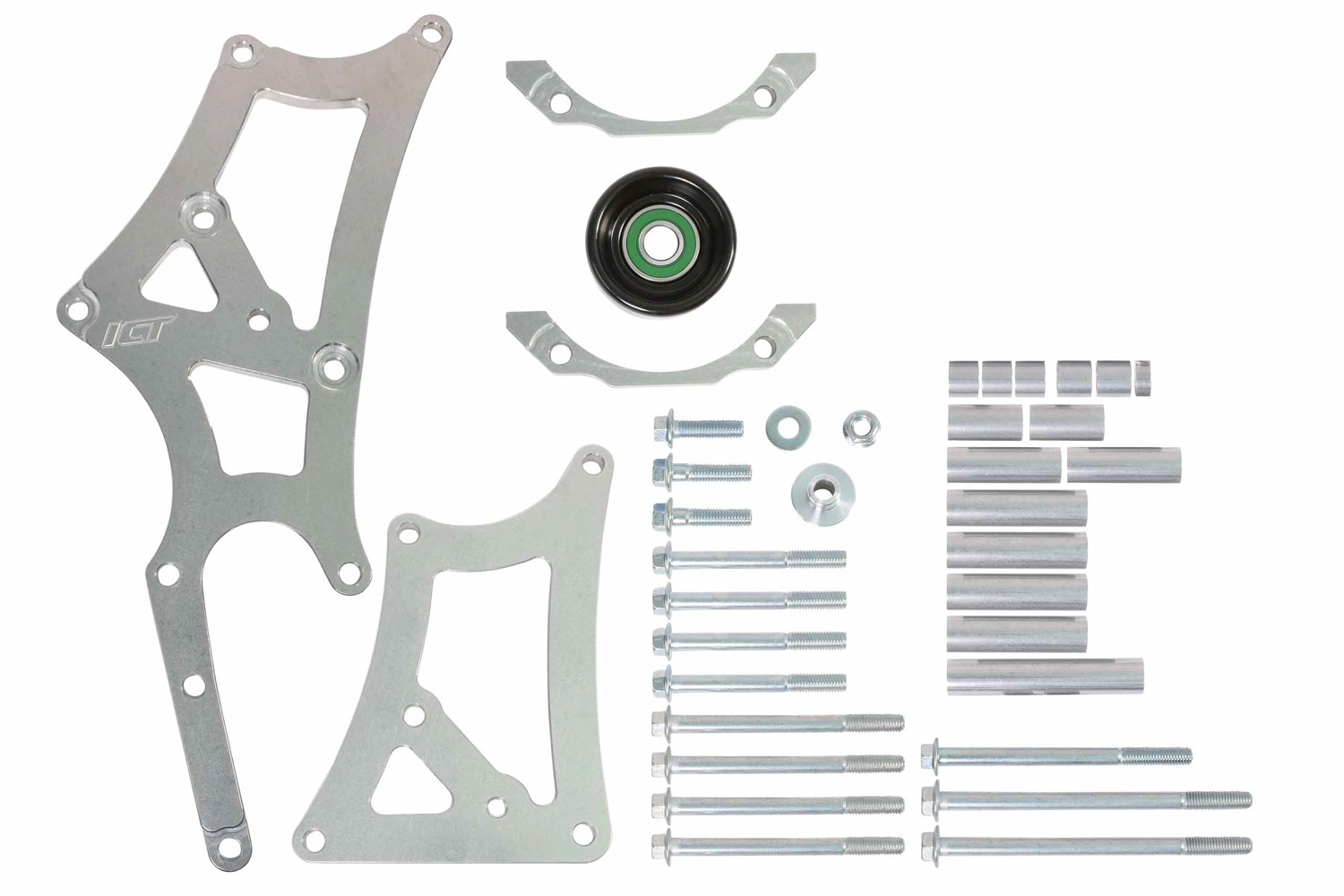 ICT BILLET PS AC LS Swap Bracket 96-98 Vortec HT6 AC Cmp 551127-3