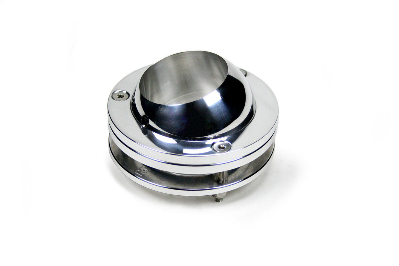 IDIDIT 2in Polished Swivel Ball Floor Mount Chrome Colum 2401550040