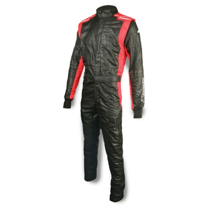 IMPACT RACING Suit Racer Small Black/Red 24219307