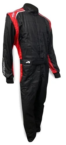 IMPACT RACING Suit Racer 2.0 1pc XX-Large Black/Red 24222707