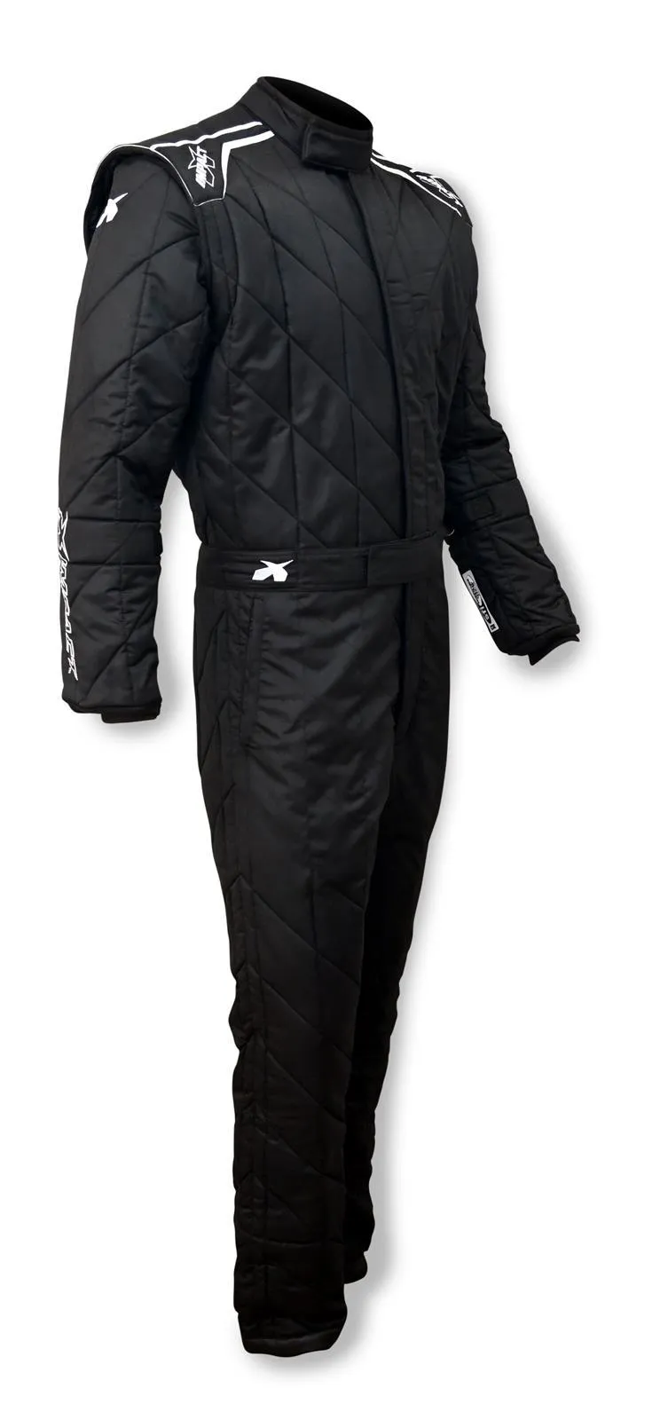 IMPACT RACING Suit TF20 1pc X-Large Black SFI 3.2A/20 29522610