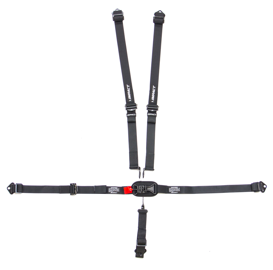 IMPACT RACING 5pt Jr Harness L/L Ind Shldr P/U Fixed Left Lap 52116661