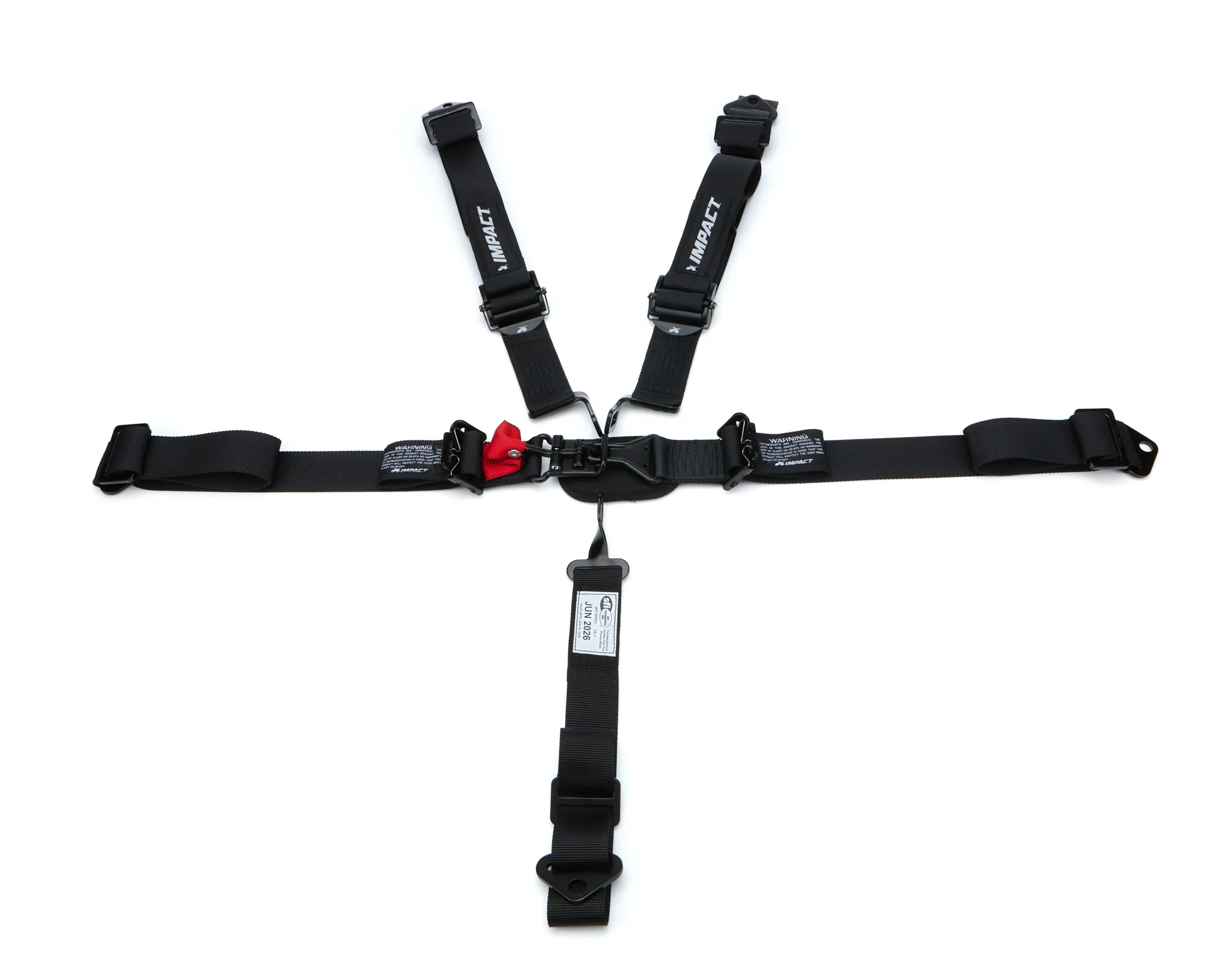 IMPACT RACING Restraint 5-PT L/L 2in P/D Both Lap Ind Shldr 53112222