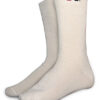 IMPACT RACING SOCKS NOMEX SFI3.3 LARGE WHITE 79000510