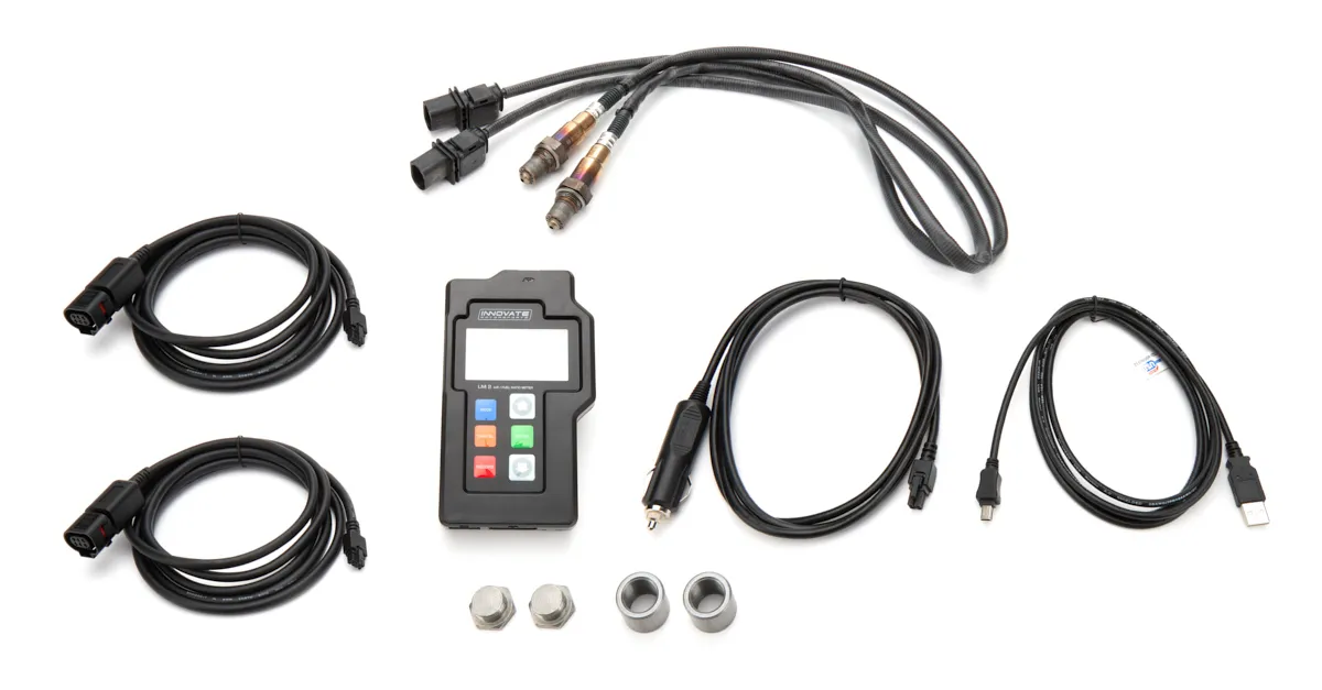 INNOVATE MOTORSPORTS LM-2 Air/Fuel Ratio Meter Dual O2 Basic Kit 38940
