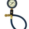 INTERCOMP Deluxe Air Gauge 2.5in 0-30 Glow-in Dark 360069