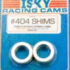 ISKY CAMS Valve Spring Shims - 16pk 404