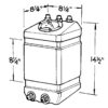 JAZ 3-Gallon Pro Drag Fuel Cell 220-003-01