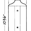 JAZ Black Radiator Catch Can 1qt. 600-025-01