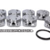 JE PISTONS SBC 400 Domed Piston Set 18 Degree 213123
