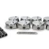 JE PISTONS SBC Flat Top Piston Set 4.045 Bore -5cc 258027
