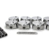 JE PISTONS SBC Flat Top Piston Set 4.030 Bore -5cc 258028