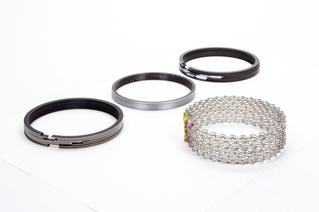 JE PISTONS Piston Ring Set 4.000 Moly 1/16 1/16 3/16 J100F8-4000-5