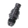 JIFFY-TITE Q/R #3 Male Plug Valved Black 22403