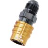 JIFFY-TITE Q/R #6 Male Socket Gold/Black 31406