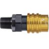 JIFFY-TITE 1/2 NPT Male Socket Fitting Q/R Valved 51808