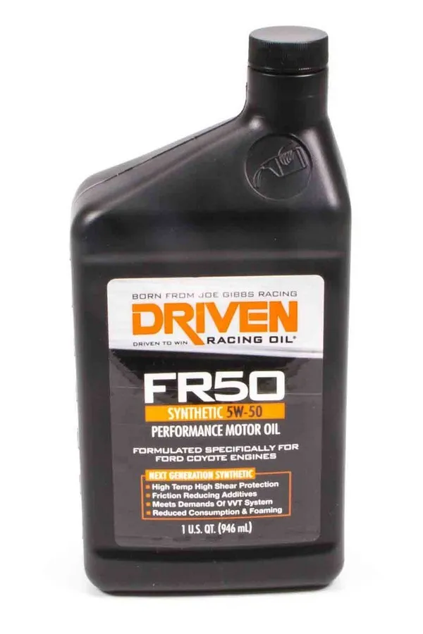 DRIVEN RACING OIL FR50 5w50 Synthetic Oil 1 Qt 4106