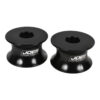 JOES RACING PRODUCTS 1in Motor Mount Spacer Pair Black 10968-B