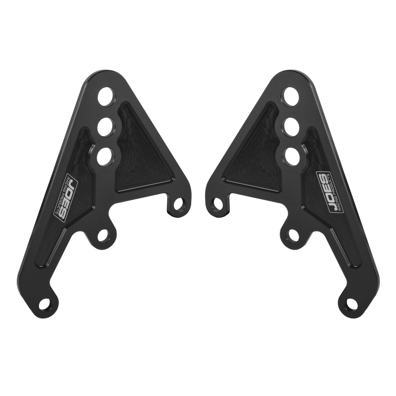 JOES RACING PRODUCTS 3rd Link Mnt Aluminum 3- Hole Layback Pair 12150-V2
