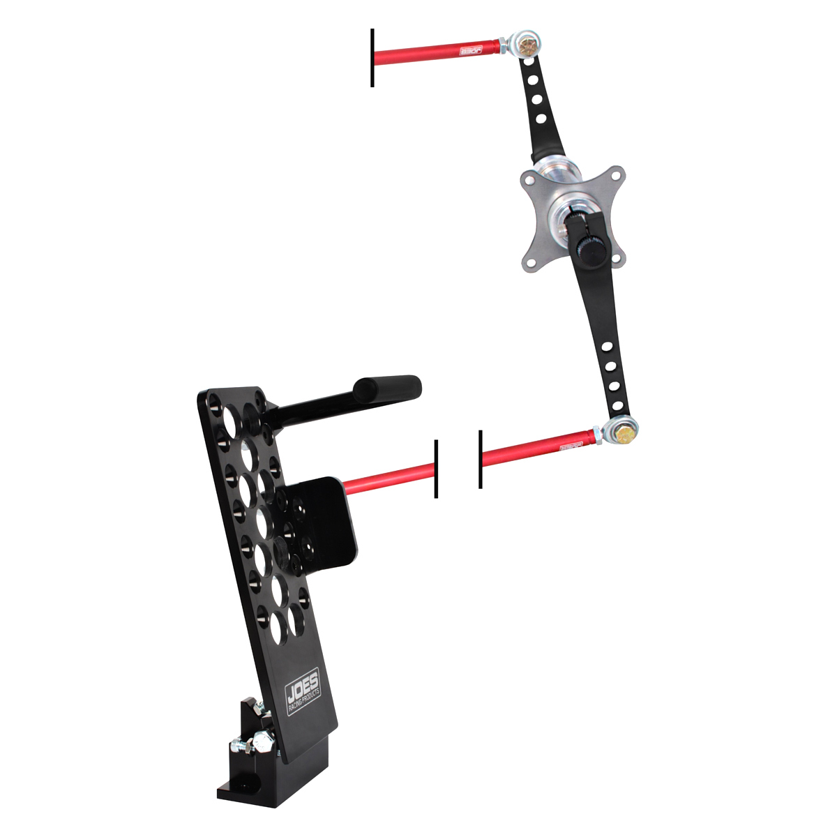 JOES RACING PRODUCTS Throttle Pedal Kit Black 33720-B