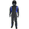K1 RACEGEAR Suit Precision II 5X- Small Black/Blue 20-PRY-NB-5XS