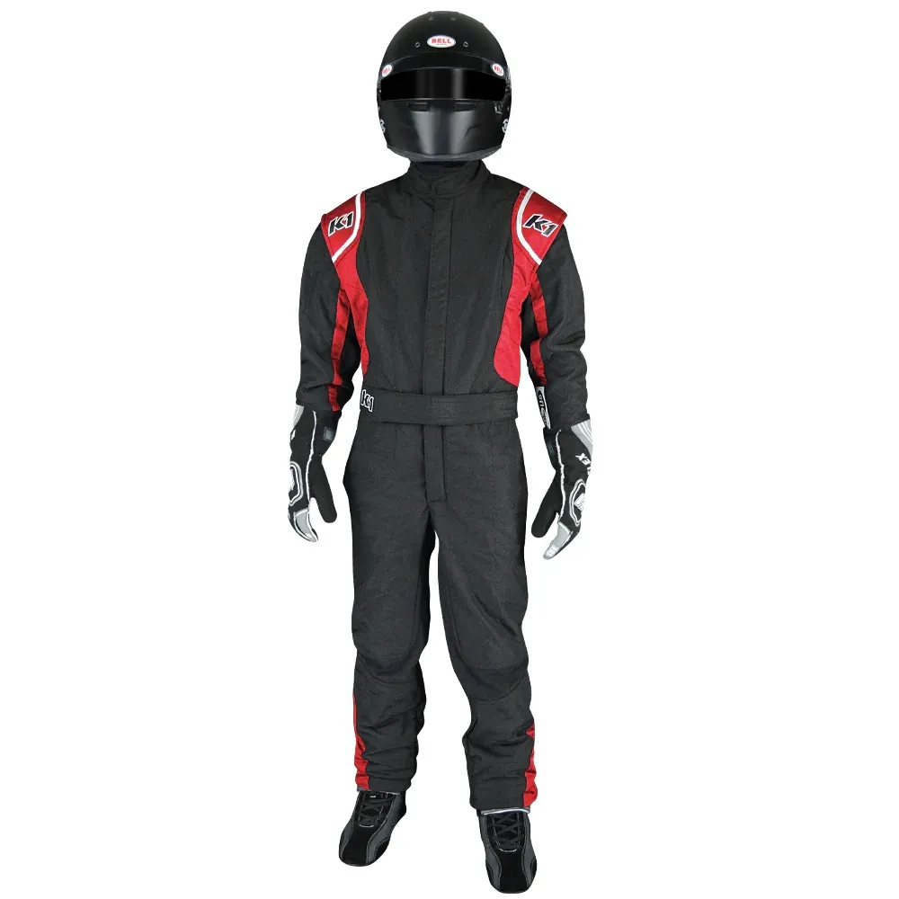 K1 RACEGEAR Suit Precision II 2X- Small Black/Red 20-PRY-NR-2XS