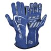 K1 RACEGEAR Glove Track1 Blue Medium SFI 5 23-TR1-B-M