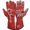 K1 RACEGEAR Glove Track1 Red Medium SFI 5 23-TR1-R-M
